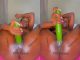 Ebonycarnage "Chicky Sue" Creams As She Fucks Her Pussy With A Cucumber