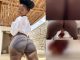 Hot Mzansi Model post_rion "ohrionstar" (riri.x) Rides Her Dildo On A Toilet Sitter