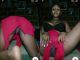 Naija Girl On Revealing Gown Flashes Her Pussy Multiple Times On Tango Live Show