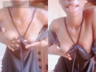 Naija Teen Smallie Shows Off Tiny Boobs And Nipples On Buzzcast Live