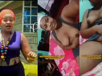 Nude Video Of Kalenjin Gospel Artist "Princess Joy" Showing Off Her Boobs And Pussy Leaked