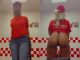 One Of Five Guys Staffs Goes Nude While At Work, Twerking And Flashing Her Pussy