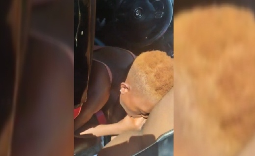 Female Uber Driver Sucking My Dick