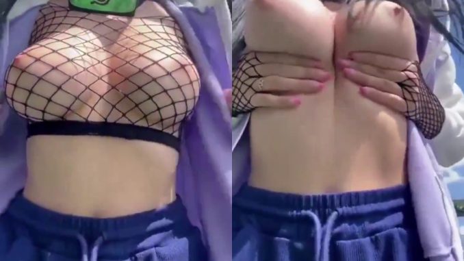 Imagine This Japanese Girl's Nice Sweet Boobs In Your Mouth