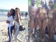 Kenyan Ladies Decided To Go Naked At A Public Beach