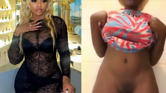 Merisa Diana (@merisadiana2021) Lifts Her Top, Displays And Flaunts Her Nude