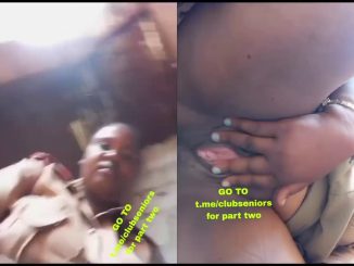 Nairobi, Kenyan Female Office Shared Video Of Her Showing Off Her Pussy