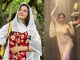 Nude Video Of Pakistani Singer "Rabi Pirzada" Naked In The Bathroom As She Teases While The Shower Wets Her Gown