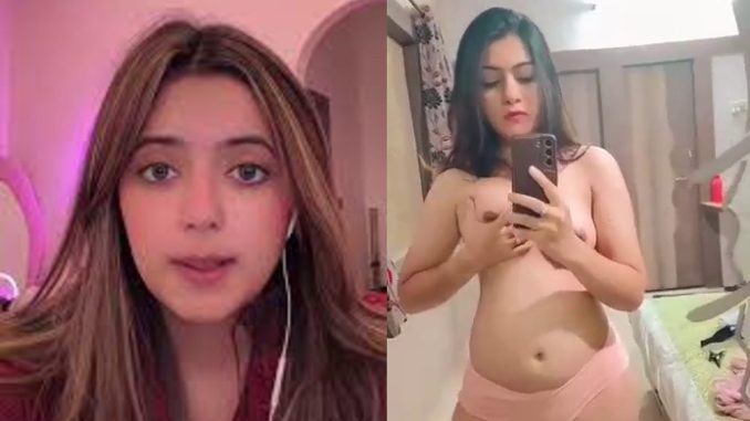 Nude Video Of Popular Indian Tiktoker "Ayat Akbar" Squeezing And Flaunting Her Boobs Leaked