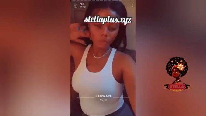 Nude video of Naija big girl Kels leaked on Snapchat