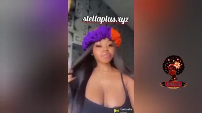 Pretty Lagos babe Janet masturbation Video and nude leaked in December by Ghanaian boyfriend