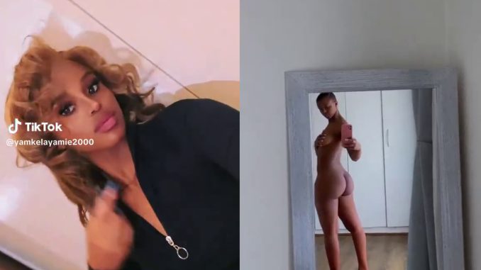 Selfie Mirror Nude Video Of South African Tiktoker, Slay Queen "Yamkelayamie" Leaked