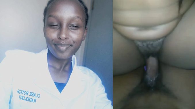 Sextape Of A (JKUAT) Kenyan Clare Rotich Radio Therapy student Riding On A Dick With Her Wet Pussy Leaked