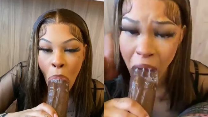 That Dick Is Too Big For Mandingogucciifre Mouth But She Sucks It Despite