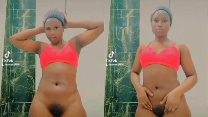 This Hairy Kenyan Girl Posted This Nude Video Of Herself On Tiktok