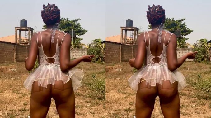 Twitter Influencer "Hydonni" Twerks Outdoor Without Panties