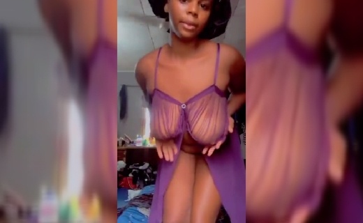 Zina Showing Her Boobs In Sexy Lingerie